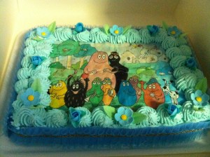 Torta di compleanno Crema chantilly e amarene