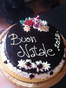Torta di amarene e cioccolato